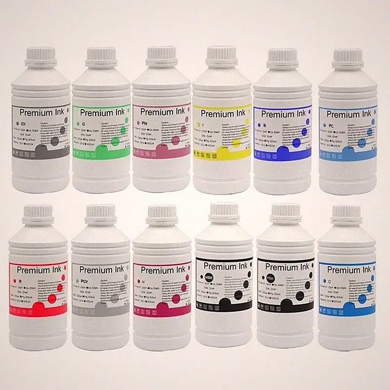 1000ML Universal Pigment Ink for Canon PFI-107 PFI-120 All Inkjet Printers