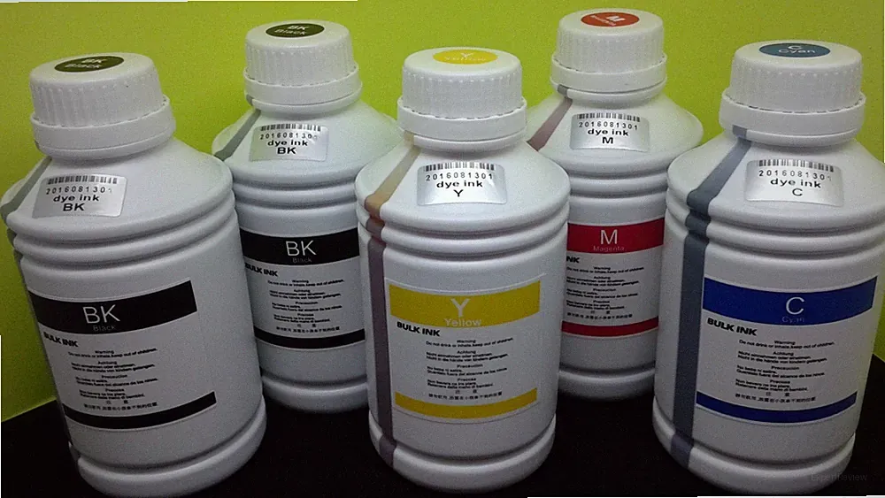 5 x 500ml Refill Bulk Dye Ink compatible for HP Canon Dell Brother Epson Printer