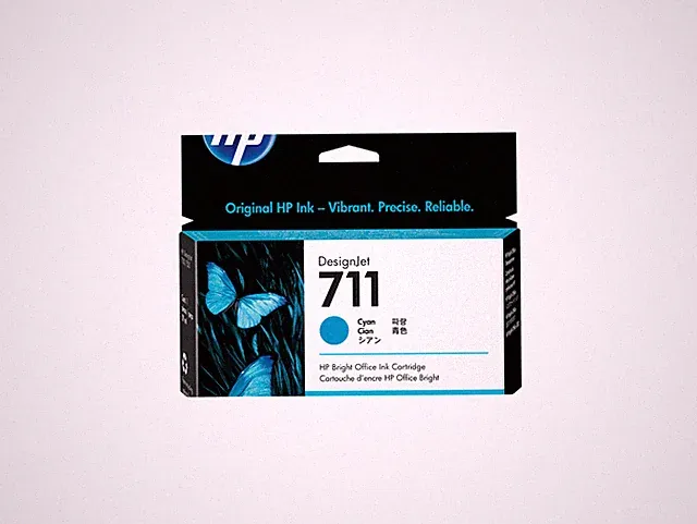HP 711 29-ml Cyan DesignJet Ink Cartridge, CZ130A